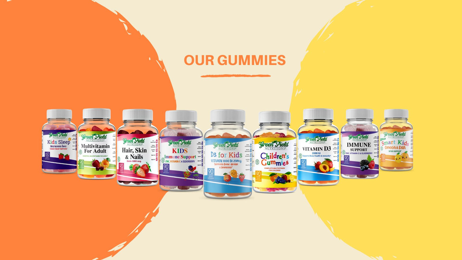 Halal Multivitamin Gummies From Greenfield Nutritions