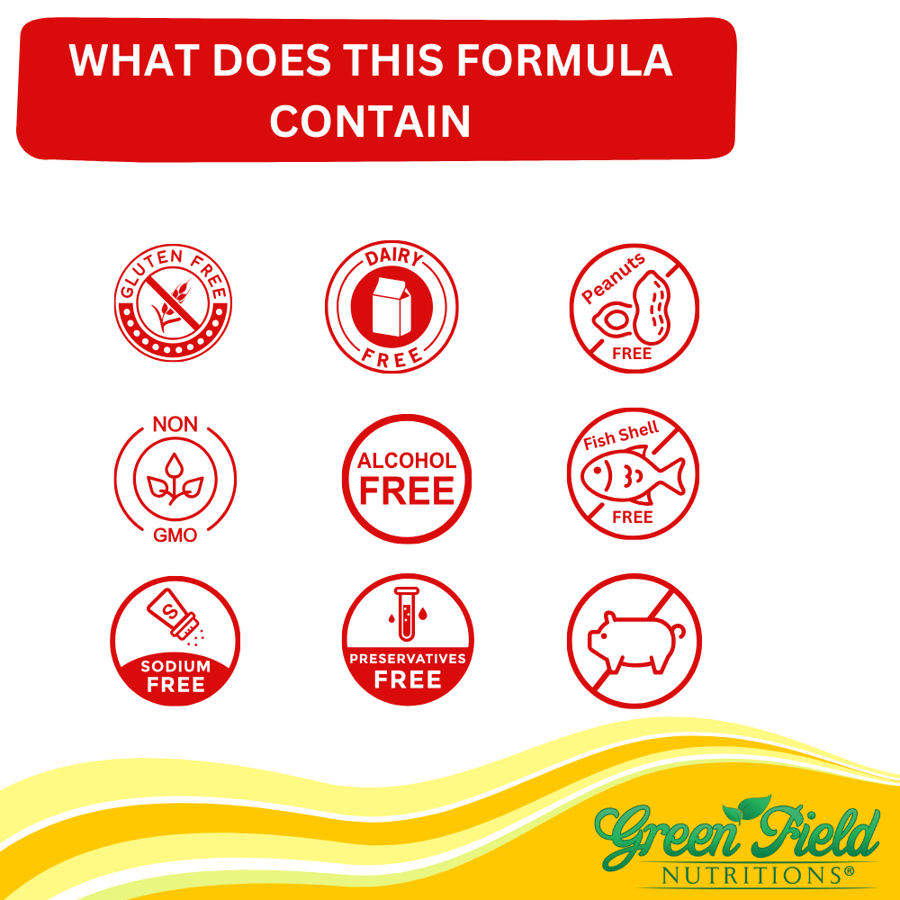 Greenfield Nutritions - Halal B12 1000 mcg Vitamin, 60 Sublingual Tablets, Fast Absorption