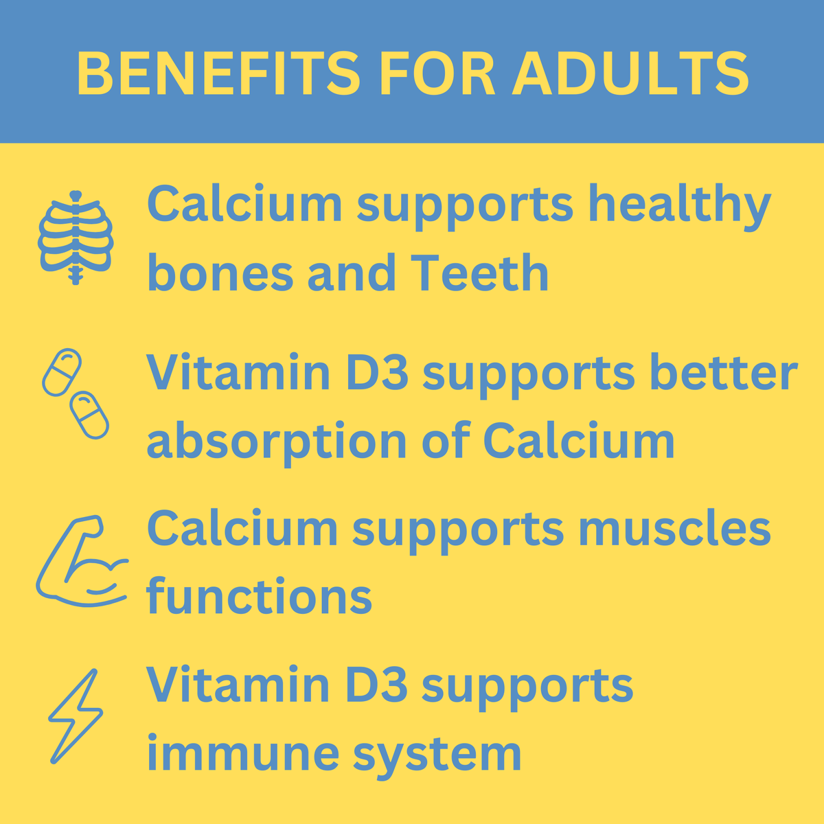 Halal Calcium with vitamin D3 400IU