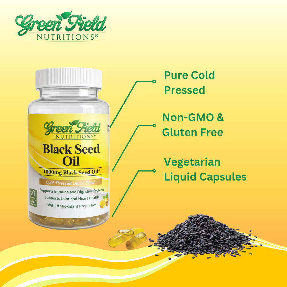 Halal Black Seed Oil _ Veggie Softgel