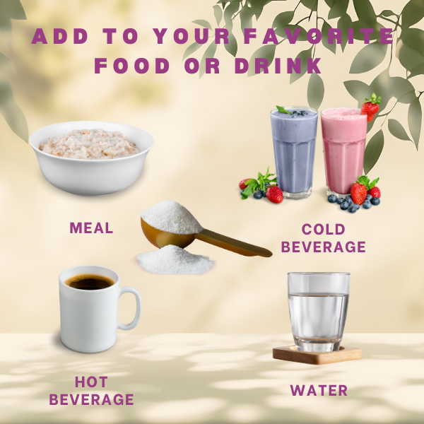 Halal Collagen Powder with Probiotic, Biotin, Hyaluronic Acid &amp; Vitamin C